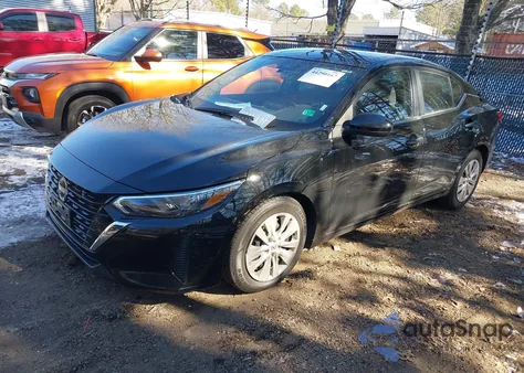 2025 Nissan Sentra S from USA, damaged, VIN 3N1AB8BV5SY304751
